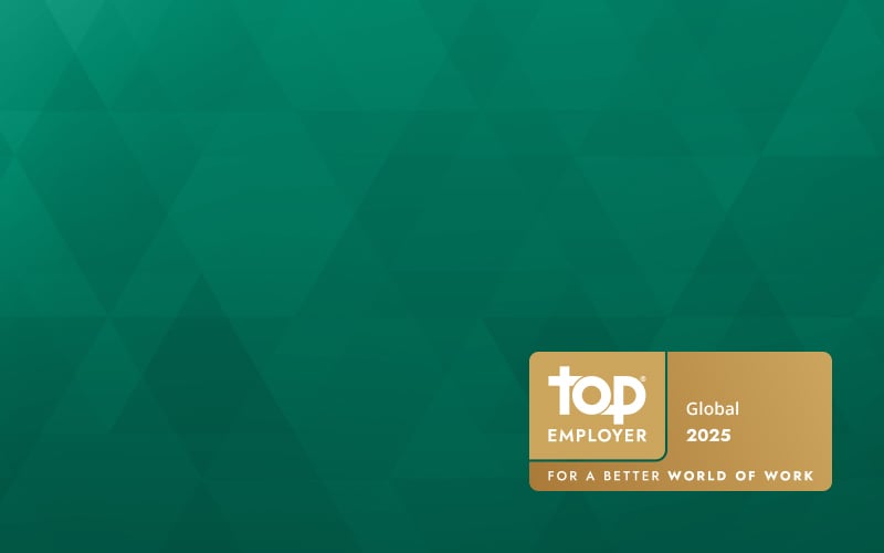 We are a globally certified Top Employer 2025 for the fifth consecutive year.